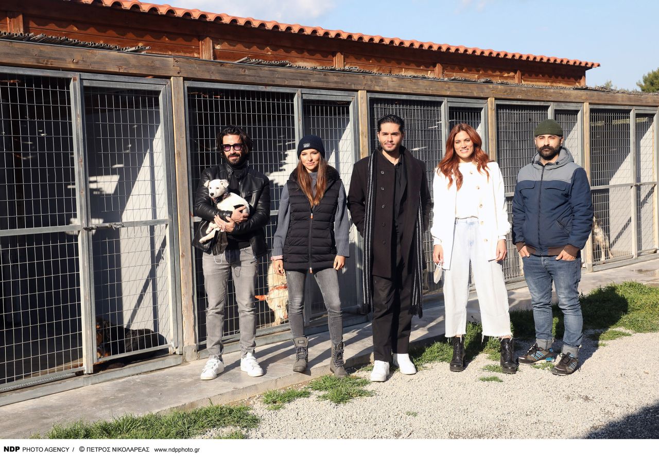 Εριέττα Κούρκουλου - Λάτση: μαζί με την Μαίρη Συνατσάκη και τις Melisses στο καταφύγιο της Save a Greek Stray